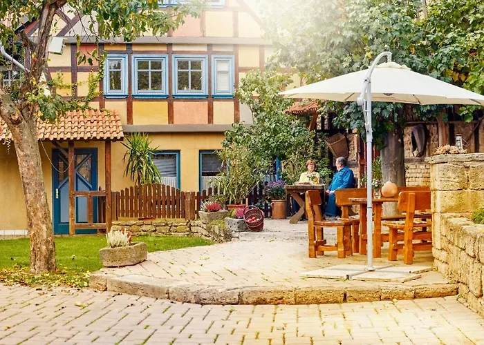 Zum Alten Hauptmann بيت ضيافة Grossfahner